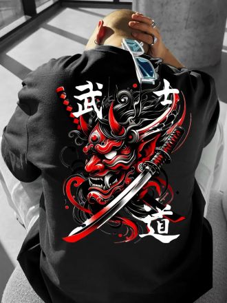Tricou Bărbați Samurai Mask 2