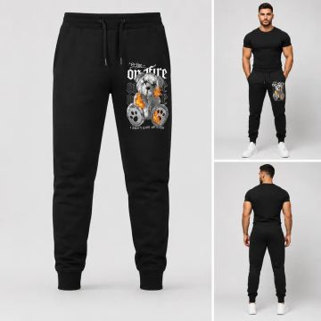 Pantaloni sport pentru bărbați / Pantaloni de trening - ON FIRE