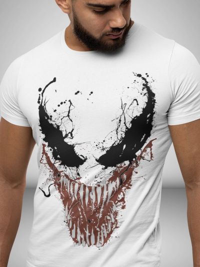 Tricou Bărbați VENOM 2 ALB