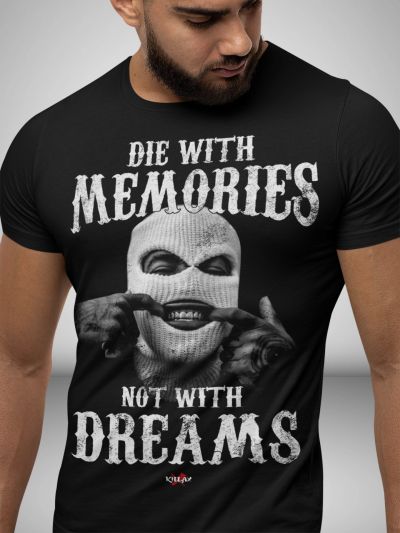 Tricou bărbați Memories NEGRU