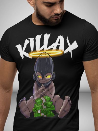 Tricou bărbați Killax Baby NEGRU