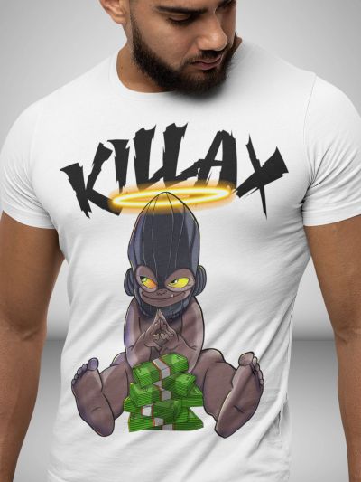 Tricou bărbați Killax Baby ALB