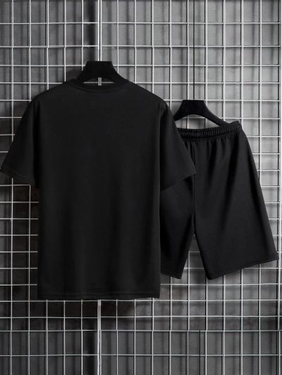 Еchipament sportiv pantaloni scurți No Money No Funny NEGRO