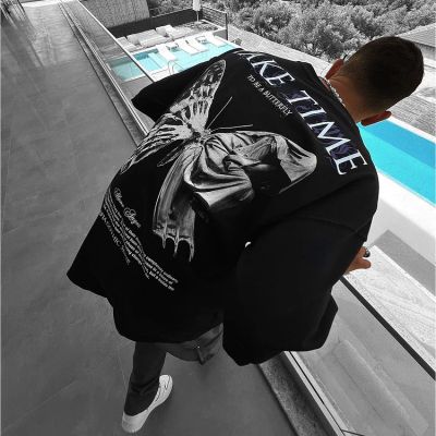 Tricou Bărbați TAKE TIME OVERSIZED