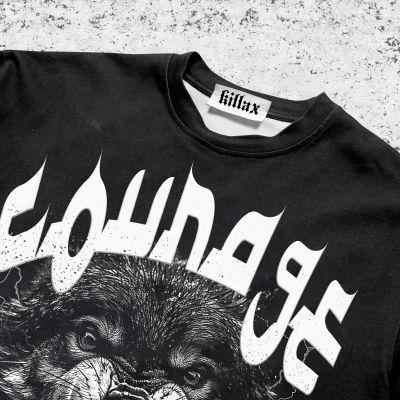 Tricou Bărbați COURAGE Oversized