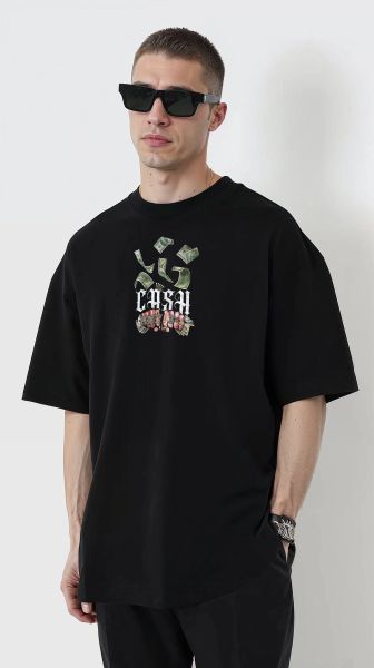 Tricou Bărbați CASH1 Oversized