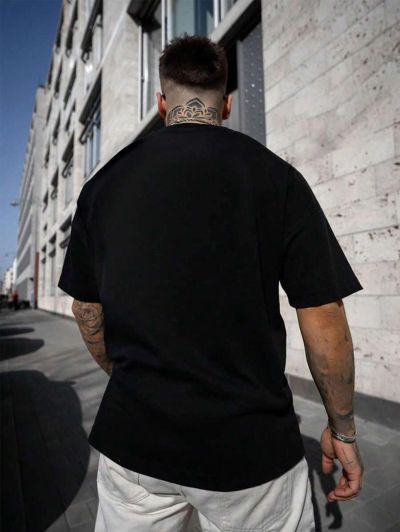 Tricou cu inscripție pentru bărbați