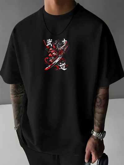 Tricou Bărbați Samurai Mask 2